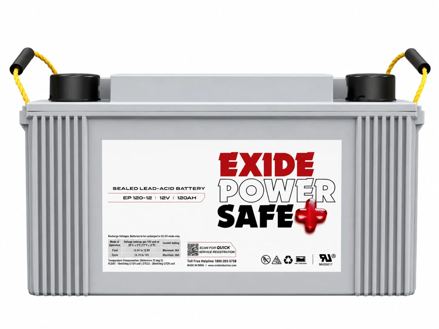 Exide PowerSafe Plus EP 120-12 (SMF 120AH , 12V)